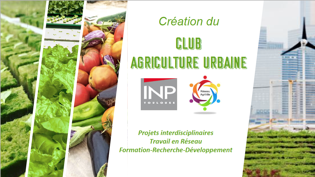 Création du “Club Agriculture Urbaine”